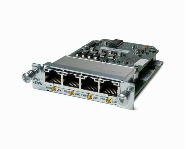 Cisco Four port 10/100 Ethernet switch interface card