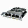 Cisco Four port 10/100 Ethernet switch interface card