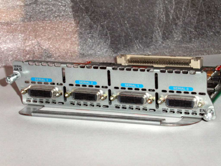 4-PORT ASYNC/SYNC SERIAL NETWORK MODULE