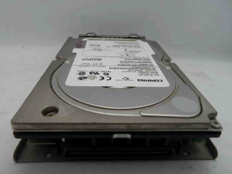 CLEAN TESTED 260755-002 HP 72.8GB 10K Ultra3 Universal HDD 80 Pins W/ Tray