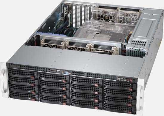 Серверная платформа SuperMicro SSG-6037R-E1R16L
