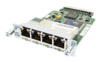 Four port 10/100 Ethernet switch interface card
