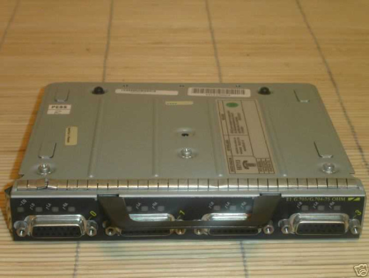 4-PORT E1 G.703 SERIAL PORT ADAPTER (75OHM/UNBALANCED) 4-PORT E1 G.703 SERIAL PORT ADAPTER (75OHM/UNBALANCED)