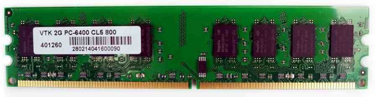 2GB DDR2-800 DIMM DT 2GB DDR2-800 DIMM DT