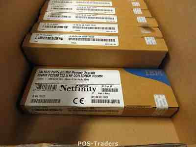 IBM 256MB PC2100 CL2.5 ECC DDR SDRAM RDIMM