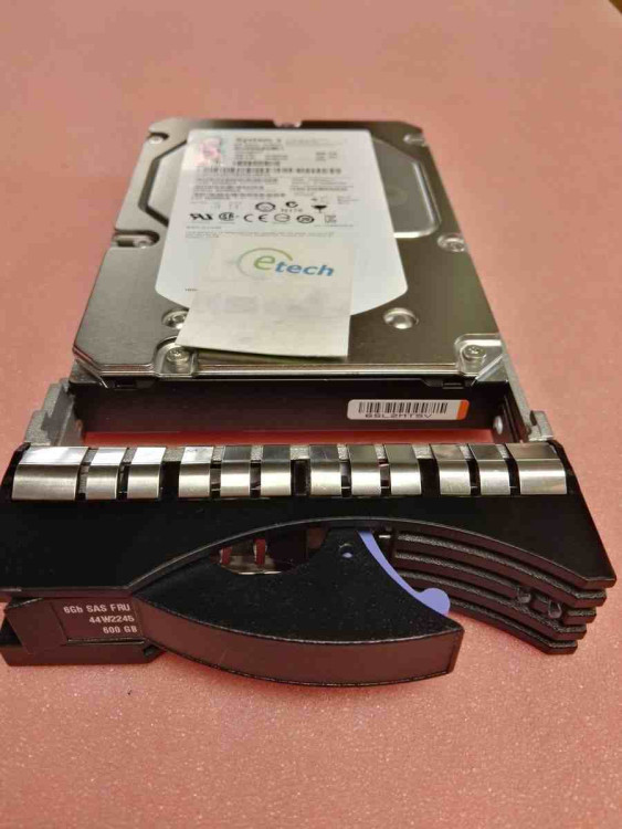 IBM 600GB 15K 6GB SAS 3.5 INCH HOT SWAP HDD