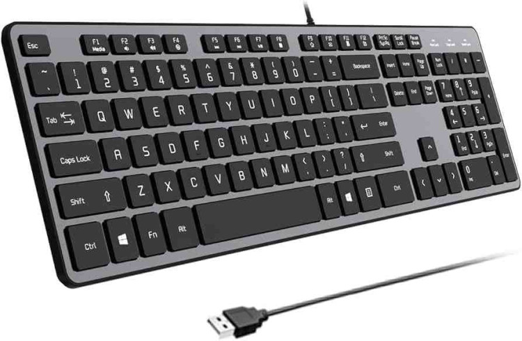 USB 'Windows' keyboard assembly (Gray USB 'Windows' keyboard assembly (Gray