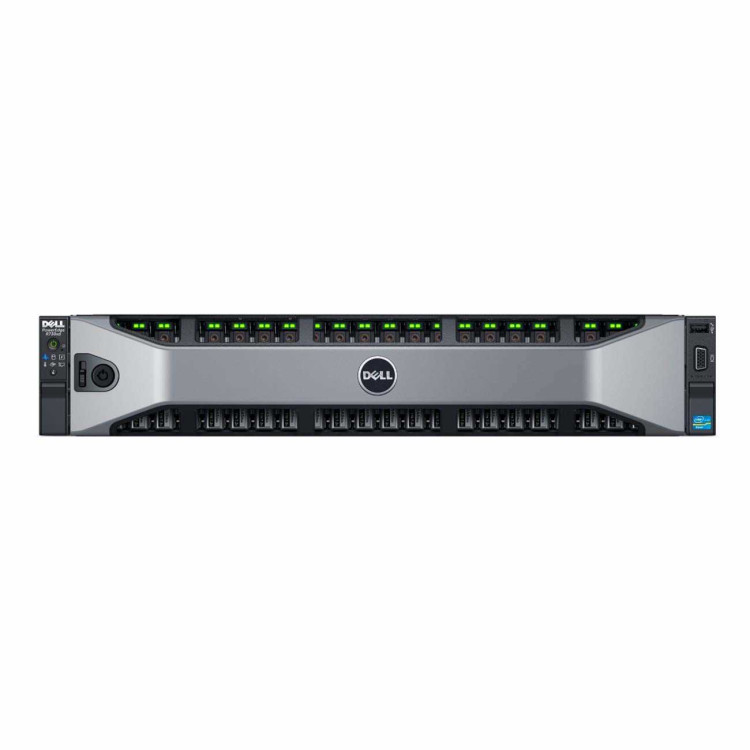 Сервер Dell PowerEdge R730xd 2xE5-2650v3 2x16Gb x26 3x300Gb 10K 2.5" SAS H730p iD8En 5720 4P 2x1100W 3Y PNBD (210-ADBC-18)