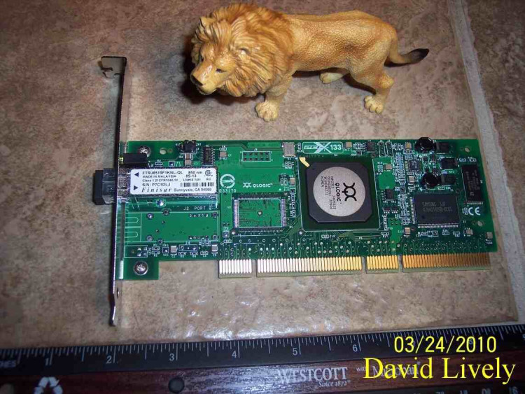 4U852 Dell 2GB Single Port Fibre PCI-X 4U852 Dell 2GB Single Port Fibre PCI-X