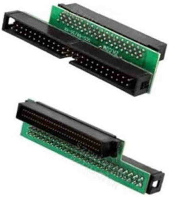 68 pin to 50 pin M ribbon cable adapter