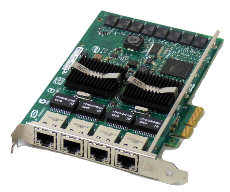 EXPI9404PTBLK Intel PRO/1000 PT Quad Port Server Adapter PCI-E