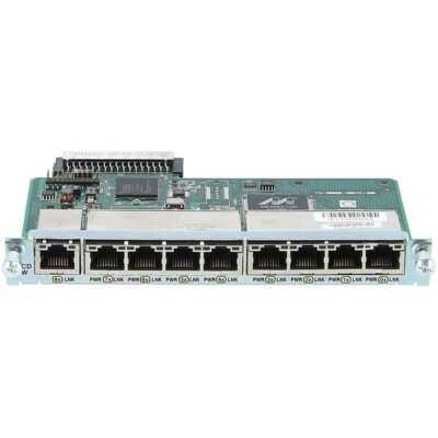 Nine port 10/100 Ethernet switch interface card