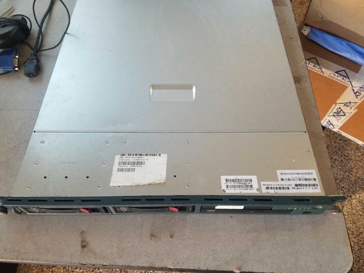 HP DL320G5 3060 (x2.40GHz/4M) 1P Model / Intel Xeon 3000 series Dual Core HP DL320G5 3060 (x2.40GHz/4M) 1P Model / Intel Xeon 3000 series Dual Core