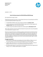 HP Continuous Access EVA Media Kit EOL