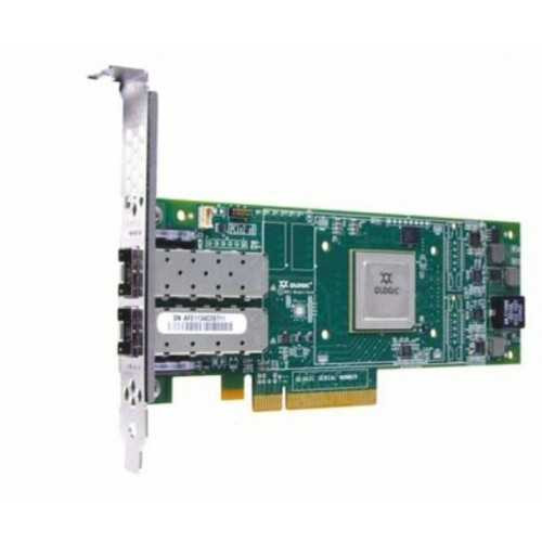 Контроллер Qlogic QLE2672-CK 16Gb Dual Port FC HBA, x8 PCIe, LC multi-mode optic (QLE2672-CK)