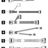 Lenovo 4X97A80426 Обновленный кабельный комплект SR590 V2 2.5" Chassis Front BP2 SAS/SATA Cable Kit v2  |