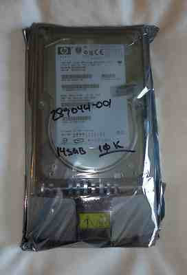 CLEAN TESTED 289044-001 HP 146.8GB 10K Ultra320 Universal HDD 80 Pins W/ Tray
