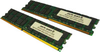 F/S RETAIL 375004-B21 HP 4GB (2 X 2GB) PC3200 DDR2 DUAL RANK ECC KIT