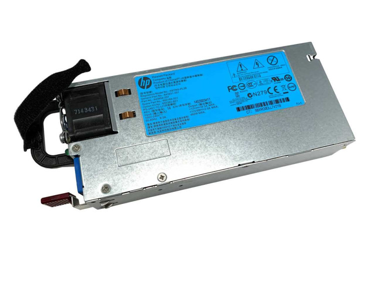 HP 460GB HOT PLUG CS PLAT PLUS G8 POWER SUPPLY 660184-001