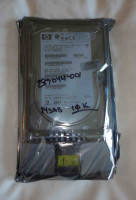 CLEAN TESTED 289241-001 HP 36.4GB 15K Ultra320 Universal HDD 80 Pins W/ Tray