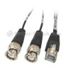 Cisco E1 BNC To RJ45 Cable. 75 Ohm/Unbalanced. 3 Meters.
