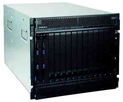 BladeCenter H Chassis with 4x2900W PSU