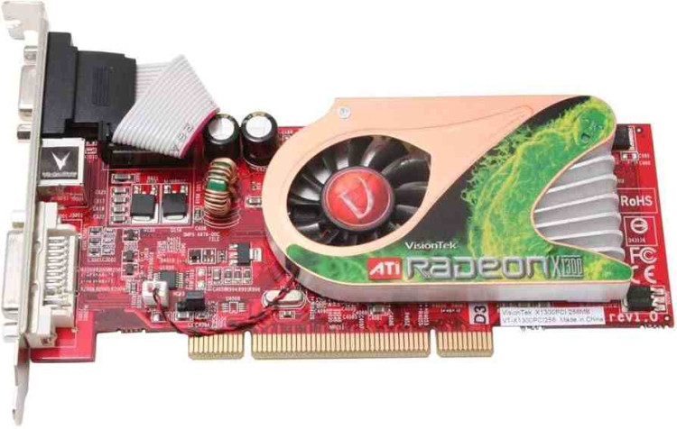 ATI X1300 256MB Dual-VGA/Dual-DVI/TV-Out
