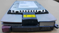 CLEAN TESTED 289243-001 HP 72.8GB 15K Ultra320 Universal HDD 80 Pins W/ Tray