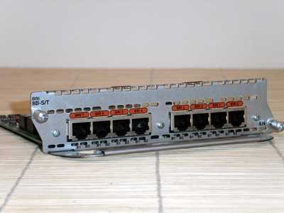 Cisco 2600/3600 8 Port ISDN BRI Network Module**** Cisco 2600/3600 8 Port ISDN BRI Network Module****