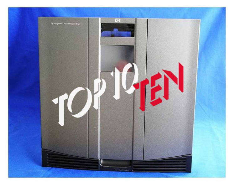 HP MSL6052 2 SDLT 600 Drive FC Library EOL