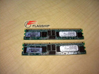 HP 1GB (2X512MB) PC3200 SDRAM KIT FOR DL385 NEW BULK