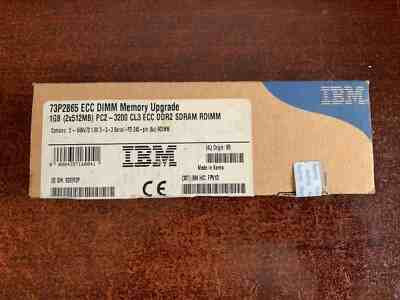 IBM 1GB PC2-3200 (2x512MB) ECC DDR2 SDRAM RDIMM