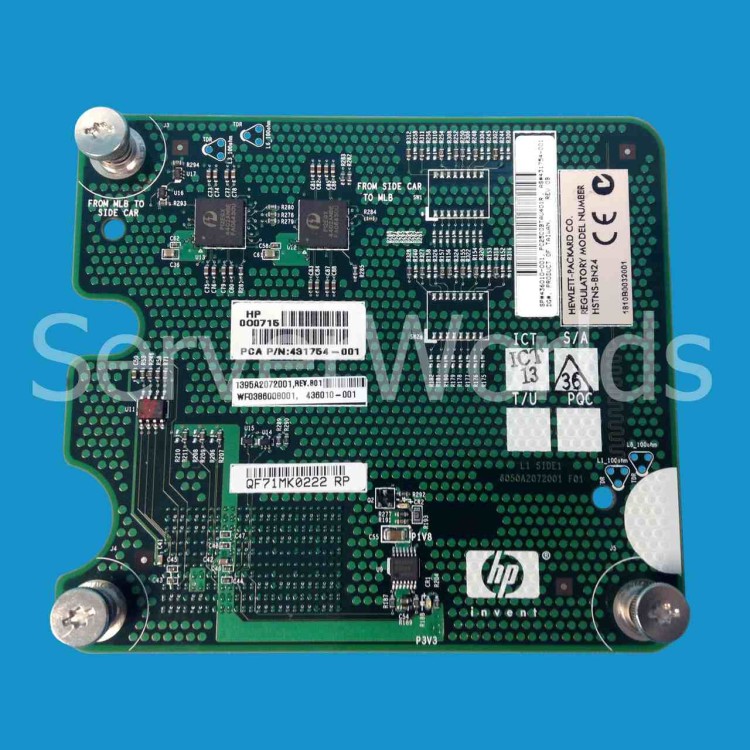 436010-001 HP BLCSB40C PCIE MEZZ CARD 436010-001 HP BLCSB40C PCIE MEZZ CARD