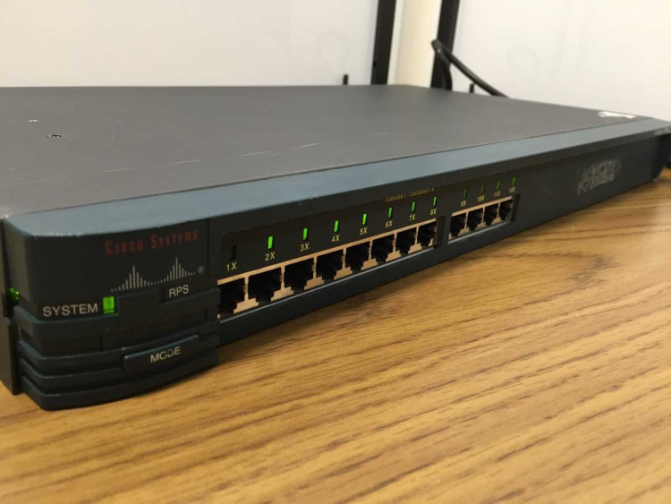 CATALYST 2900 12-PORT 100 BASE FX SWITCH W/TWO MODULE SLOTS(ENTERPRISE EDITION)