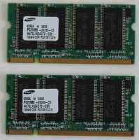 128 MB PC2100 CL2.5 DDR SDRAM SO DIMM