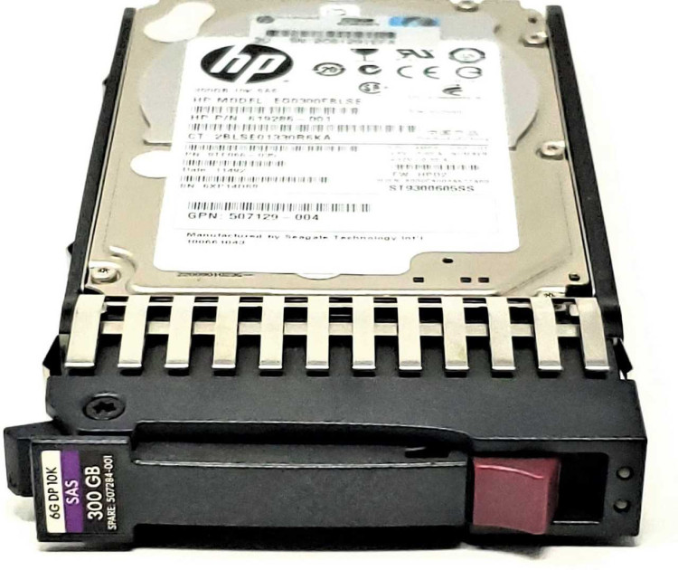 HP M6625 300GB 10K SAS SFF 2.5" HARD DRIVE 597609-001