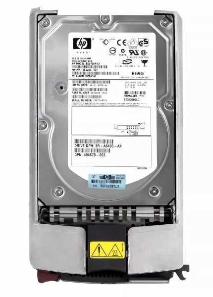 HP 72.8GB ULTRA320 15K HARD DRIVE NEW BULK 3R-A7346-AA