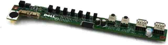 DELL H752F LED Power Button Board Optiplex 160