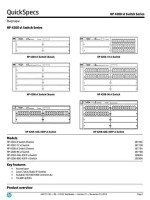 HP Compaq ProCurve Switch 4200vl 20 RJ-45 10/100/1000-T ports and 4 SFP ports 4 open mini-GBIC slots