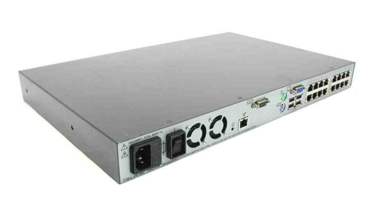408965-001 HP 2x1x16 IP Console Switch with Virtual Media