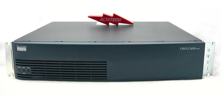 CISCO 2691 HIGH PERFORMANCE DUAL 10/100 ETHERNET MODULAR ROUTER W/ CISCO IOS IP, AC PWR, NIB