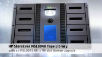 HP MSL6030 2 Ult 460 Dr FC Tape Library EOL
