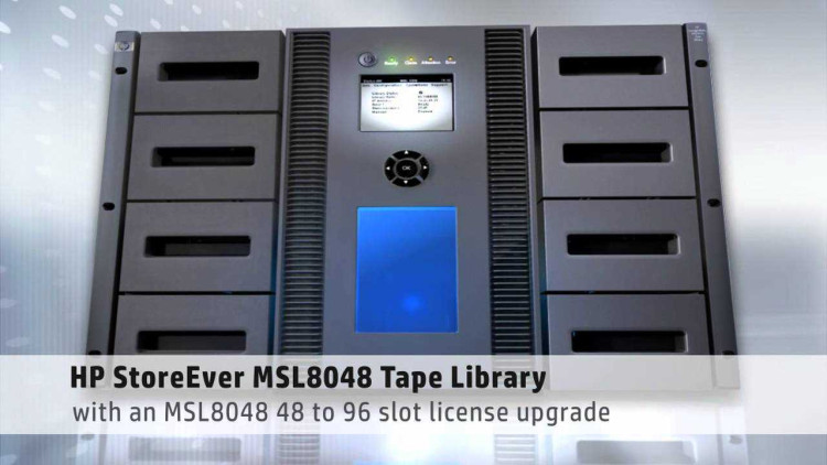HP MSL6030 2 Ult 460 Dr FC Tape Library EOL