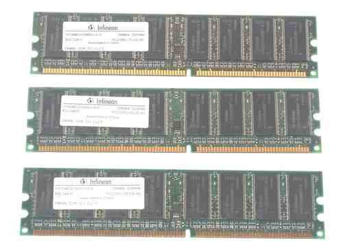 128MB, 133MHz non-ECC SDRAM DIMM 128MB, 133MHz non-ECC SDRAM DIMM