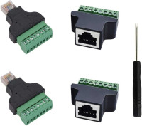 Video Terminal Adapter with one FE port, IEEE 802.3, 8 Pin RJ45