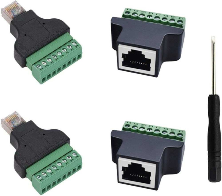 Video Terminal Adapter with one FE port, IEEE 802.3, 8 Pin RJ45 Video Terminal Adapter with one FE port, IEEE 802.3, 8 Pin RJ45