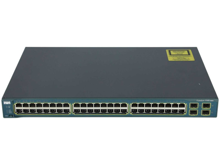 Catalyst 3560 48 10/100 + 4 SFP Enhanced Image Catalyst 3560 48 10/100 + 4 SFP Enhanced Image