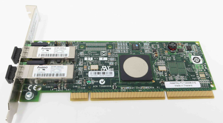 LP11002-IBM 4GB Dual Ports Fibre PCI-X LP11002-IBM 4GB Dual Ports Fibre PCI-X