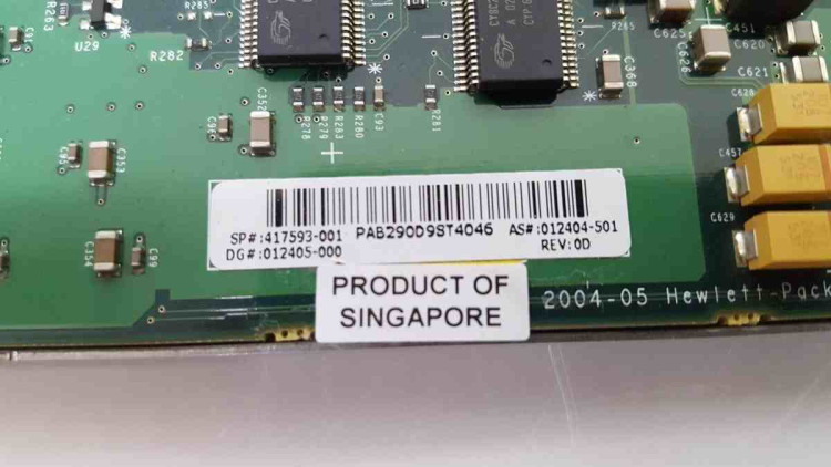 417593-001 HP I/O BOARD WITH TRAY FOR MSA50