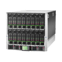 HP BladeSystem c7000 Enclosure, Single-Phase with 2 Power Supplies, 4 Fans with 8 HP Insight Control Licenses